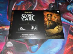 MTG Secret Lair Secret Scare Superdrop The Office Dwight’s Destiny FOIL - SEALED - Image 2