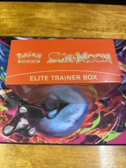 Pokemon Sun & Moon Base Set Elite Trainer Box ETB (Solgaleo) Factory Sealed - Image 2