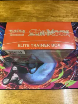Pokemon Sun & Moon Base Set Elite Trainer Box ETB (Solgaleo) Factory Sealed - Image 4