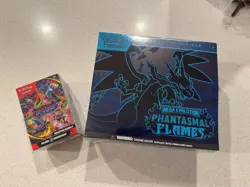 Pokemon Phantasmal Flames ETB + Booster Bundle Deal ✅ IN HAND ✅ - Image 1