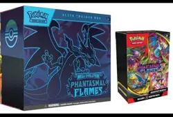 Pokemon Phantasmal Flames ETB + Booster Bundle Deal ✅ IN HAND ✅ - Image 2