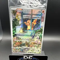 Pokemon Charmander Obsidian Flames #044 Blackstar Promo Card Sealed - Image 2