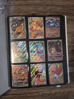 Pokemon TCG Binder Collection - 90 Card Lot - All Hits, Irs, Sir, Ex Or Promos - Image 1