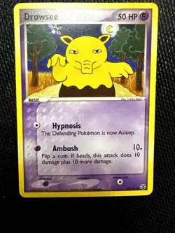 Drowsee 32/112 FireRed & LeafGreen Pokemon Card - Image 1