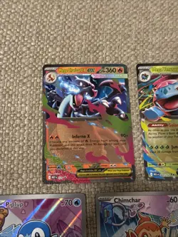 Pokemon Small Lot Mega Charizard X ex Promo VLP, Chimchar, Piplup, Turtwig, Etc - Image 2