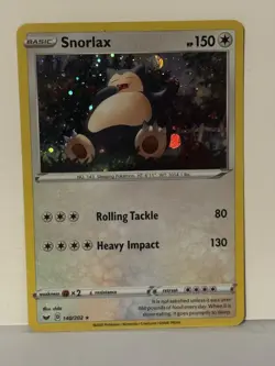 Snorlax Cosmos Holo 140/202 Blister Exclusives NM Pokemon Fast Ship - Image 1