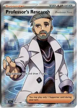 Professor's Research - 241/198 - Scarlet & Violet - Pokemon TCG - Full Art - NM - Image 1
