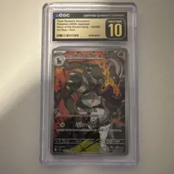Pokemon Team Rocket's Houndoom Art Rare Holo 100/096 glory of rocket gang CGC 10 - Image 1