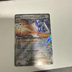 NM-Mint Archaludon ex #130/191 Surging Sparks Stamped Promo Pokemon TCG - Image 1