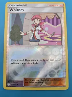 Whitney 193/214 Uncommon Lost Thunder Reverse Holo VG - Image 1