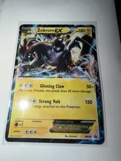 ZEKROM EX BW38 BLACK WHITE HOLO BLACK STAR PROMO POKEMON TCG NM Near Mint - Image 1