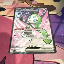Pokemon Meloetta EX 159/086 Sv: Black Bolt Ultra Rare Full Art Holo Pokemon TCG - Image 2
