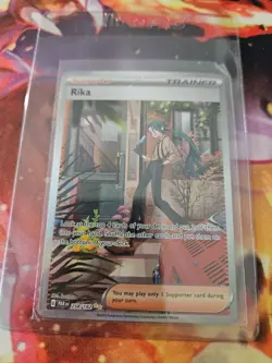 Rika 258/182 Special Illustration Rare Paradox Rift Pokemon - Image 1