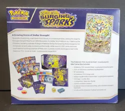Pokemon TCG Surging Sparks Elite Trainer Box ETB - Factory Sealed - Image 2