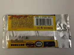 1999 Pokemon TCG Base Set Unlimited Booster Pack Charizard Long WOTC Sealed - Image 2