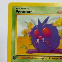 Pokemon TCG Venonat Jungle #63/64 WOTC Vintage 1999 1st Edition - Image 3