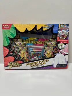 Pokemon Ascended Heroes Premium Poster Collection Mega Gardevoir New/Sealed - Image 1