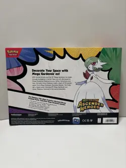 Pokemon Ascended Heroes Premium Poster Collection Mega Gardevoir New/Sealed - Image 2
