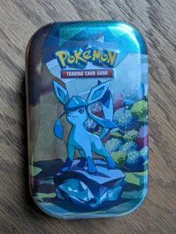 Pokemon TCG Glaceon Mini Tin Prismatic Evolutions Sealed/ Packs & Coin - Image 1