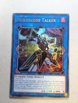 YUGIOH SDPL-EN040 Powercode Talker Ultra Rare 1st Edition - Image 1