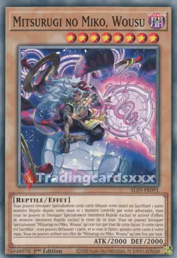 Yu-Gi-Oh! Mitsurugi no Miko, Wousu : C ALIN-FR091 - Image 1