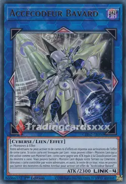 Yu-Gi-Oh! Accecodeur Bavard : UR CH02-FR050 - Image 1