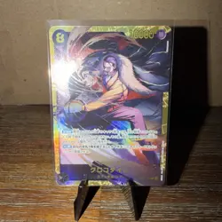 Crocodile OP14-120 SEC Secret Rare The Azure Sea's Seven One Piece TCG JP - Image 2