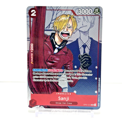 One Piece English Card Game Holo Carte 25th Anniversary Sanji OP01-013 P - Image 1