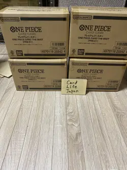 One Piece Card Game PRB01 One Piece Card The Best sealed case unopened Japanese - Image 1