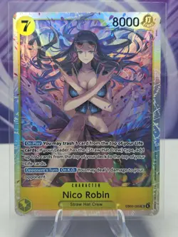Nico Robin SR EB03-055 Extra Booster: One Piece Heroines Edition English NM - Image 1