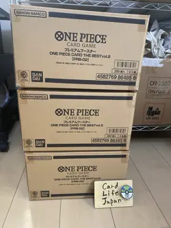 ONE PIECE Card Game Premium The Best vol.2 PRB02 Sealed Case(20Box) Japanese - Image 1