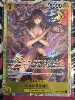 Nico Robin ENGLISH EB03-055 HEROINES SR - Image 1