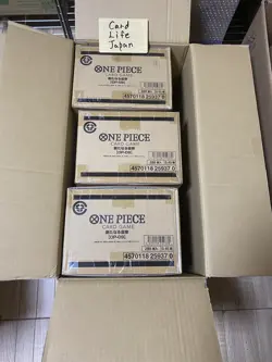 ONE PIECE Card Game The Four Emperors OP09 Sealed Case (12 Boxes) Japanese - Image 1