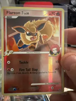 Flareon 60/111 Rising Rivals Reverse Holo LP Pokemon Card - Image 1