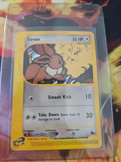 Eevee 54/144 Skyridge Pokemon English Card LP - Image 1