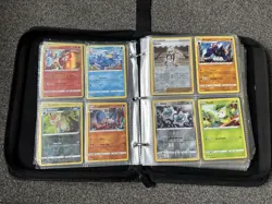 Pokemon Card Binder Lot with 145 Cards – Pikachu Album Trading Card Collection - Image 4