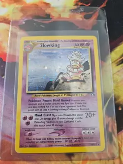Pokemon TCG Holo Rare Slowking 14/111 Neo Genesis Vintage WOTC Card - Image 1
