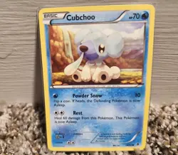 Cubchoo 28/98 - Common Pokemon Card - Emerging Powers Set (2011) NM - Image 1