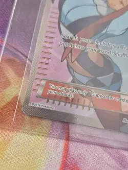 Pokemon TCG Skyla Breakpoint Trainer Full Art Ultra Rare Holo Card 122/122 - Image 2