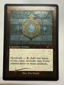 MTG Mox Opal, Legendary Artifacts, Secret Lair - NM FOIL Etched - Image 1