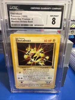 Pokemon TCG Electabuzz Black Star Promo 1999 - Image 1