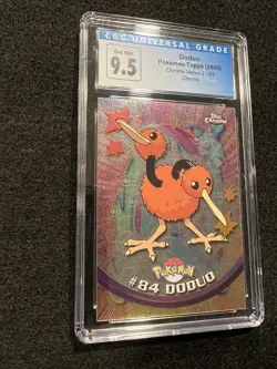 Pokemon Doduo #84 from Topps Chrome Series 2 in a CGC 9.5 (now a 10)!! - Image 2