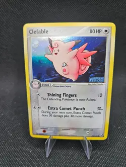 Clefable 36/115 Pokemon Unseen Forces Reverse Holo LP (ERROR BALL) - Image 1
