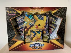 Pokemon TCG Shining Fates Pikachu V Box Collection NEW Read Description.!! - Image 1