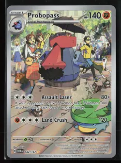 Probopass 182/167 SV06: Twilight Masquerade Illustration Rare Pokemon TCG NM - Image 1