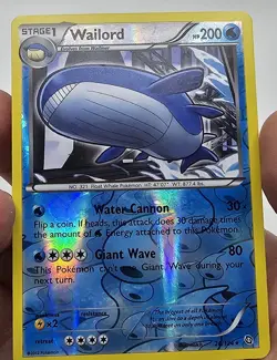NM- - Wailord 26/124 Reverse Holofoil - Dragons Exalted - Pokemon TCG - Image 4