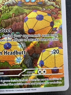 Dottler 184/182 - Pokemon Paradox Rift-ILLUSTRATION RARE HOLO - 2023 SV04 TCG - Image 3