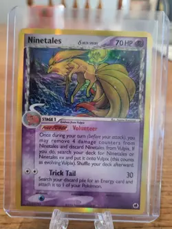 Pokemon TCG Ninetales (Delta Species) Holo Rare 8/101 Ex Dragon Frontiers - Image 1