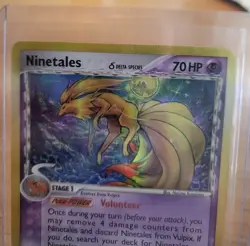 Pokemon TCG Ninetales (Delta Species) Holo Rare 8/101 Ex Dragon Frontiers - Image 2