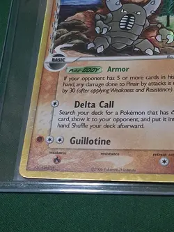 Pokemon EX Dragon Frontiers Rare Holo Pinsir #9/101 Delta Species LP - Image 5